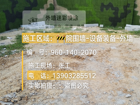 定安迷彩漆喷涂方法（通用 + 数码专项